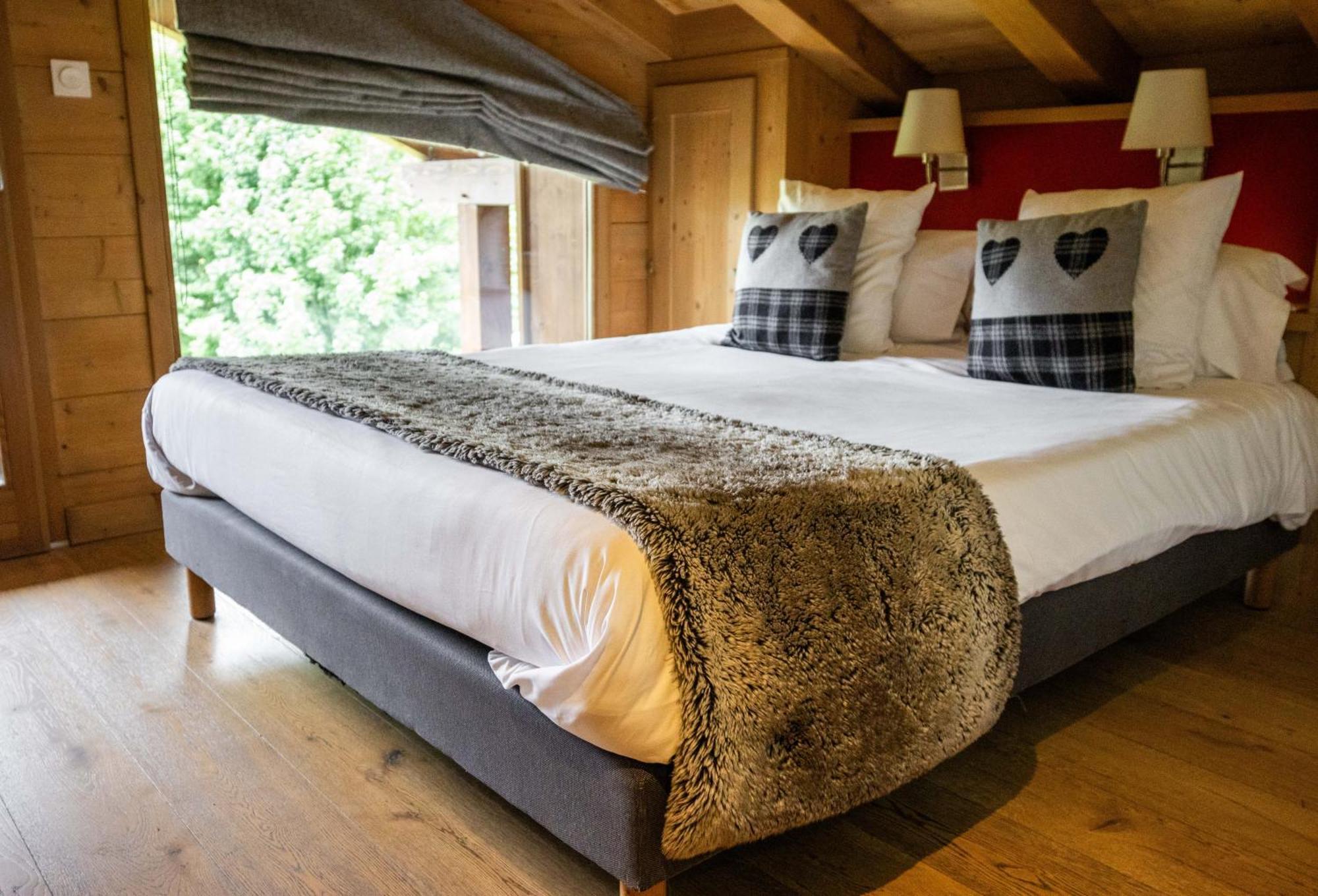 Les Chalets D'Adelphine & Spa Les Gets Eksteriør billede