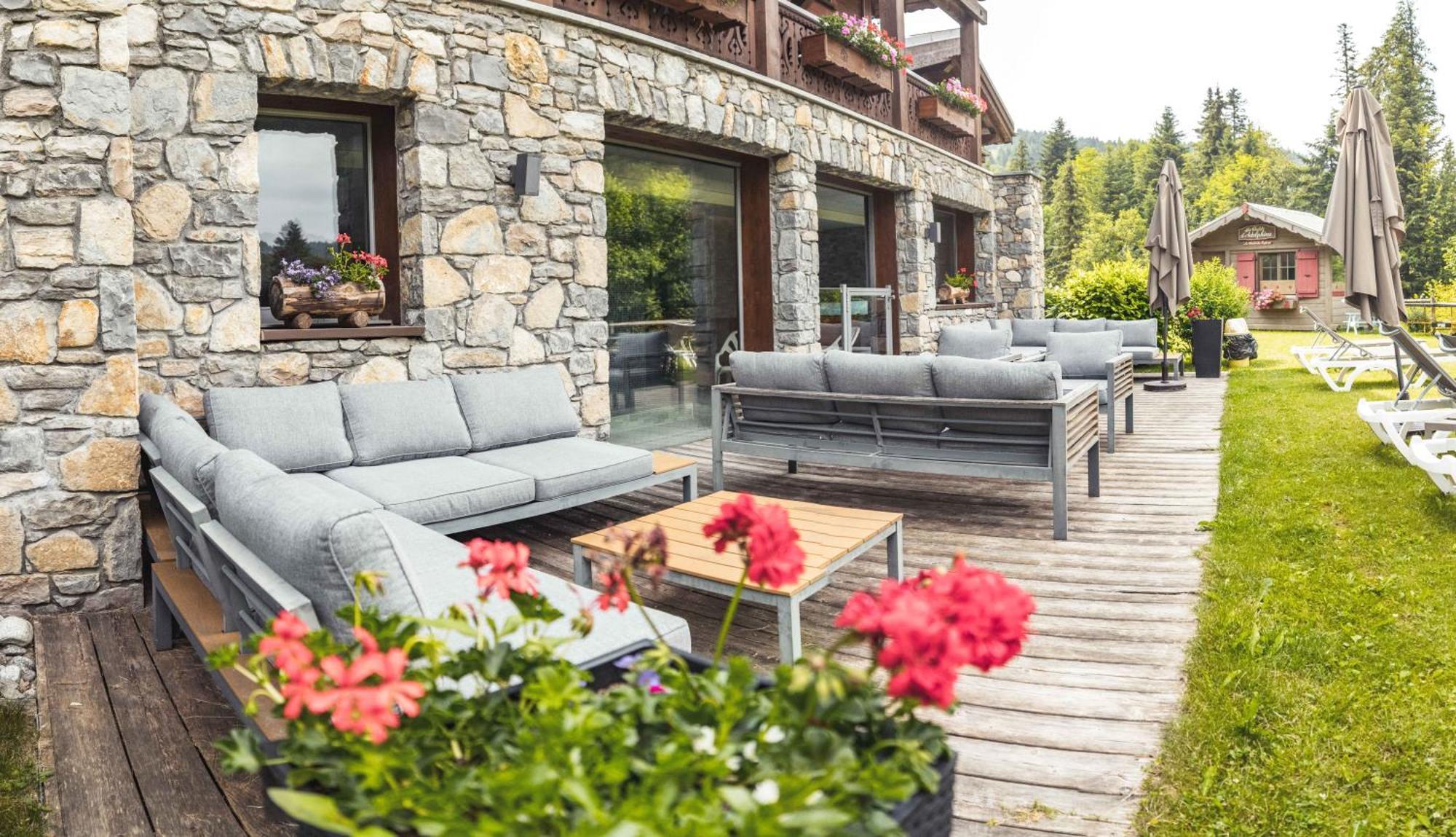 Les Chalets D'Adelphine & Spa Les Gets Eksteriør billede
