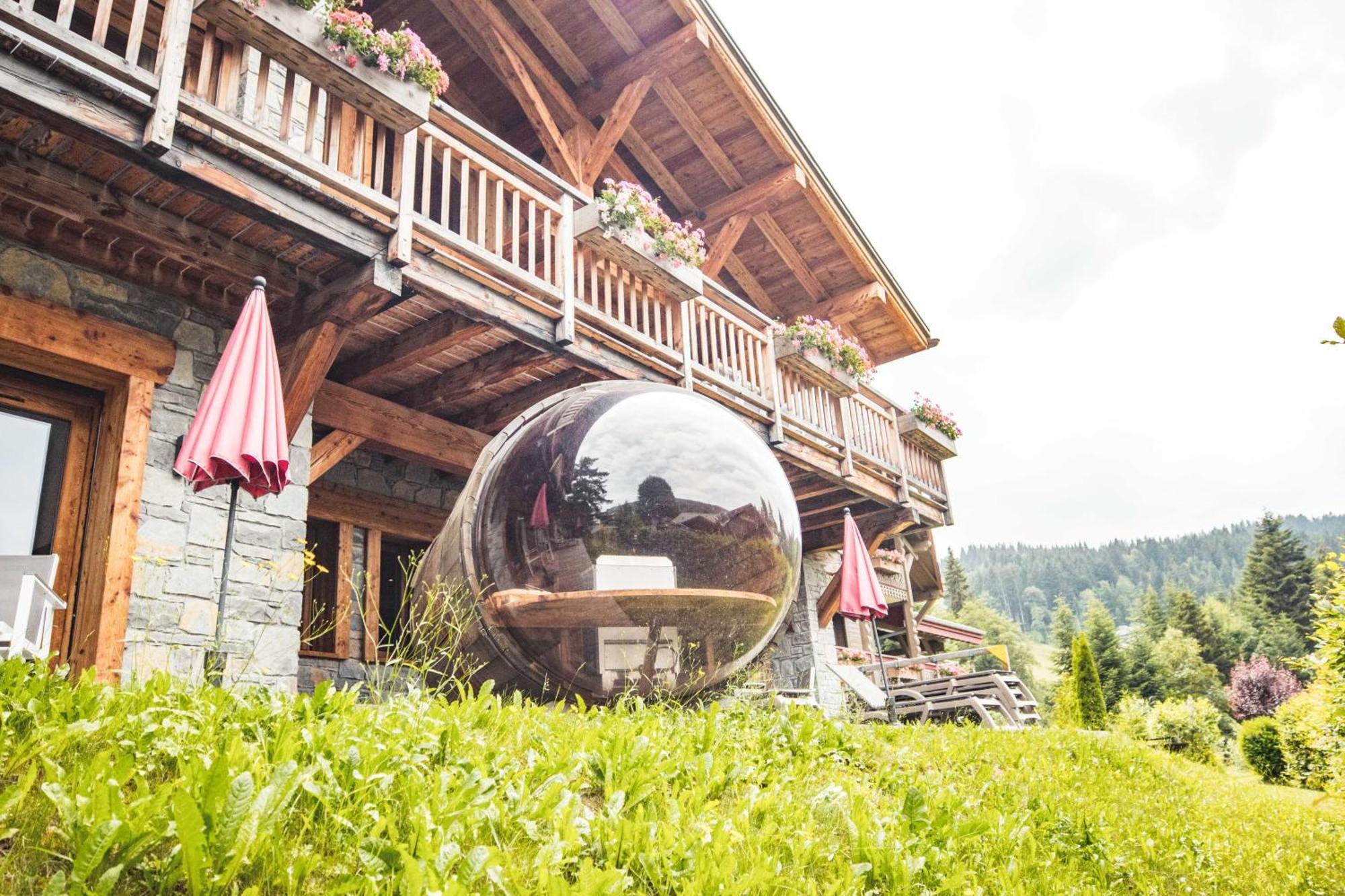 Les Chalets D'Adelphine & Spa Les Gets Eksteriør billede