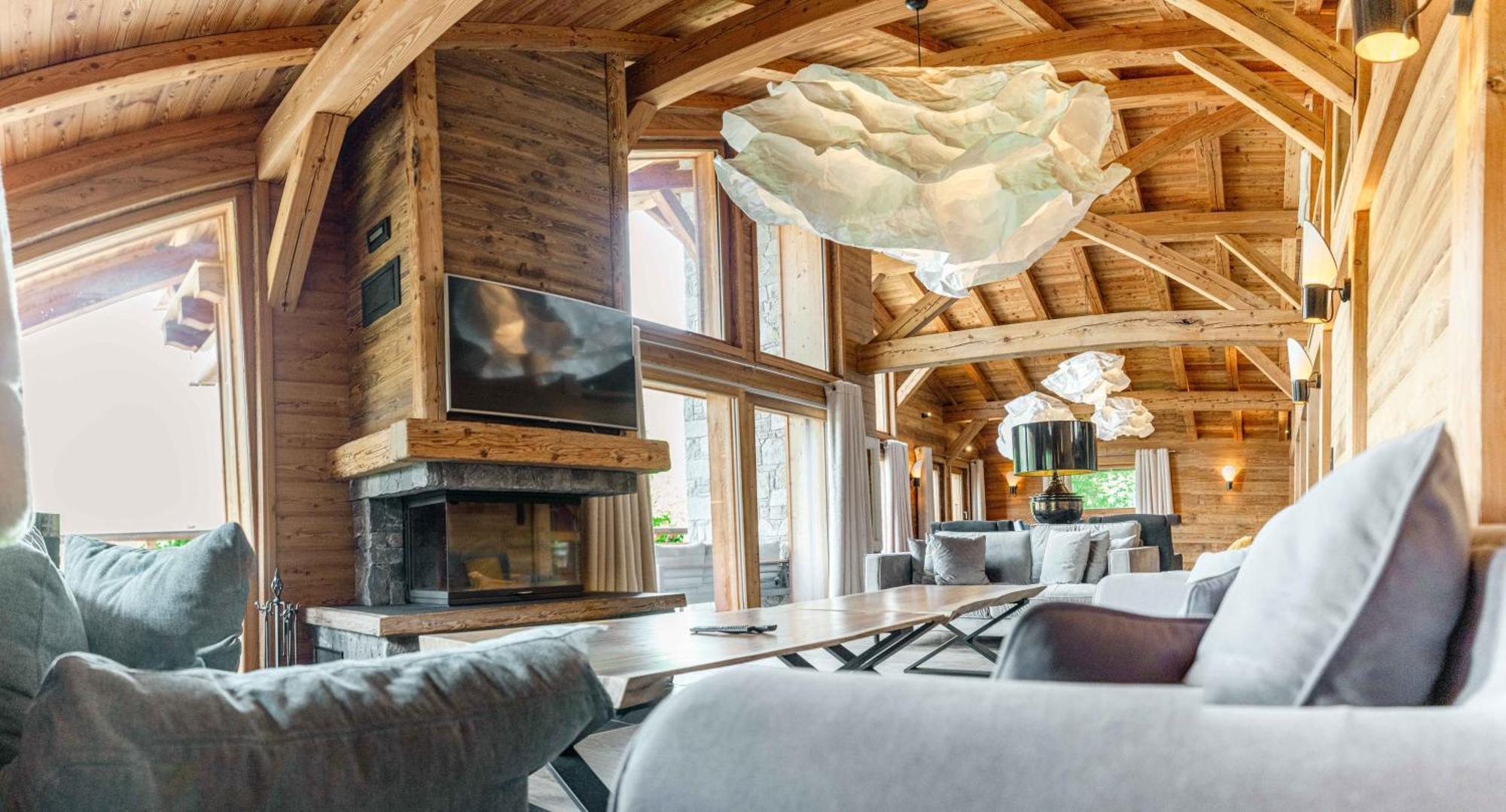 Les Chalets D'Adelphine & Spa Les Gets Eksteriør billede